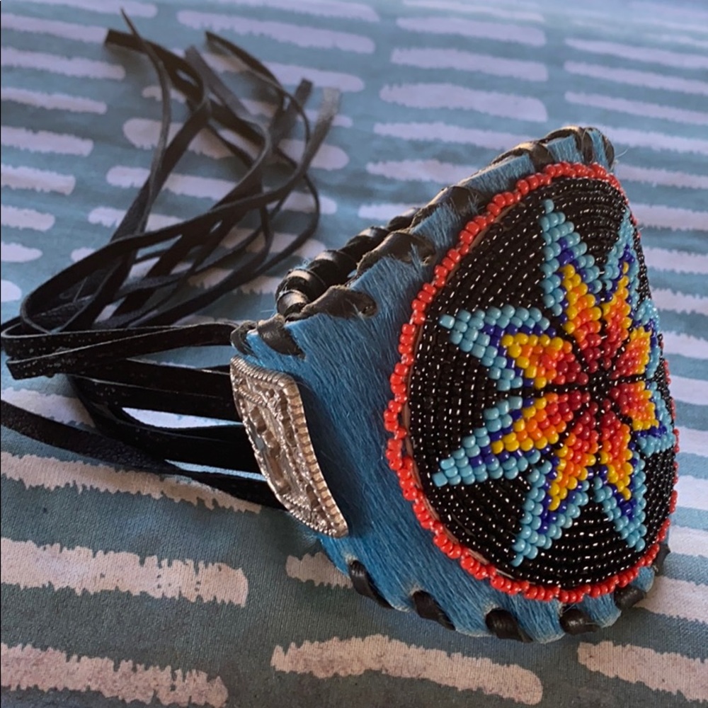 Handmade statement cuff